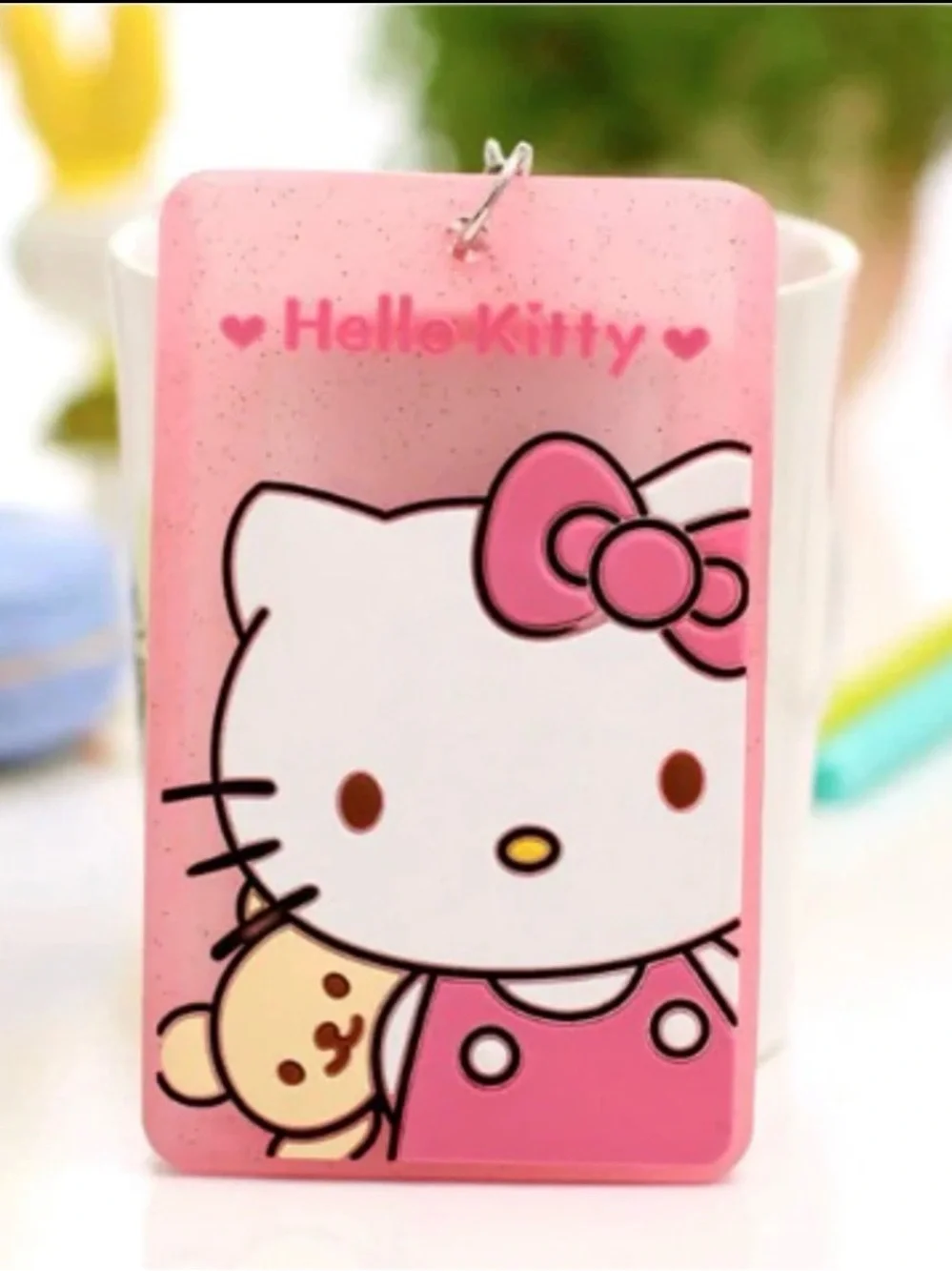 Cute Character Lanyard Card Holder